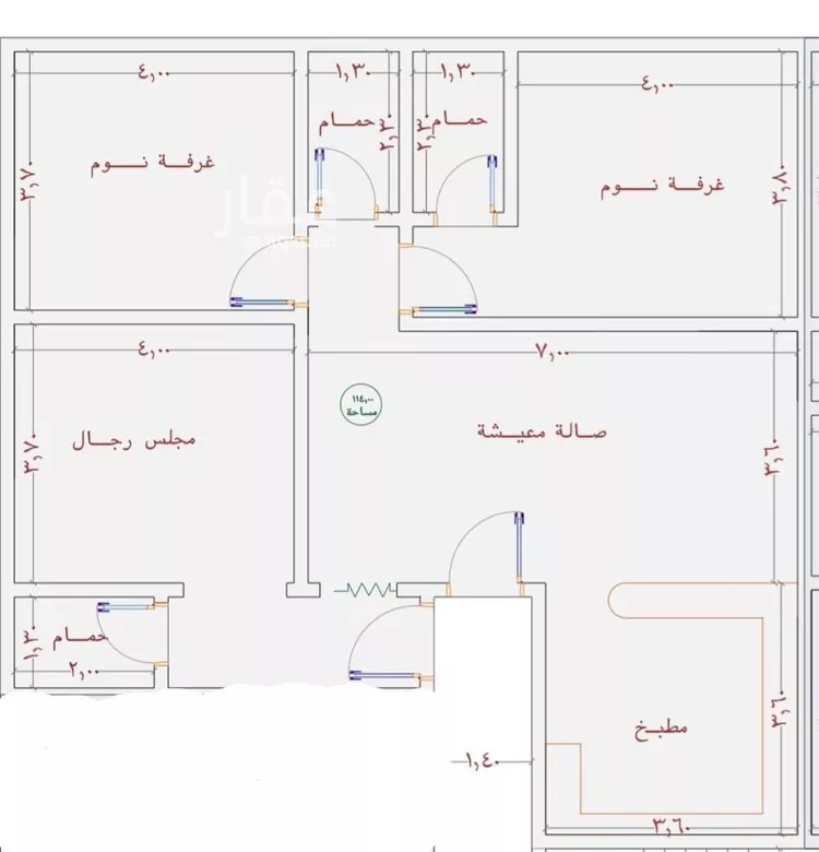 شقة للبيع في شارع حمزه بن النعمان, حي الصفاء, مدينة جدة, منطقة مكة المكرمة صورة 3