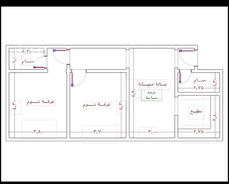 Apartment for Sale in Jeddah An Nuzhah