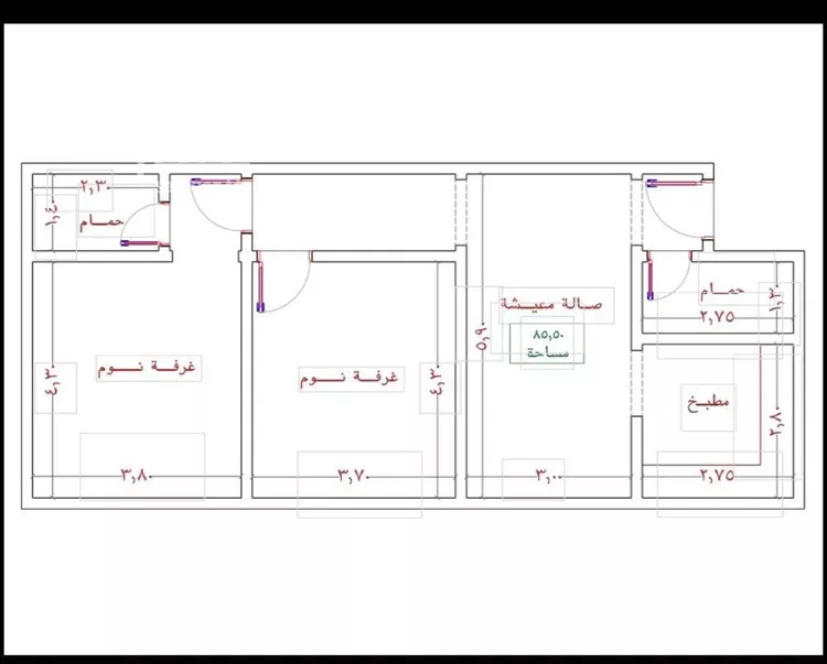 Apartment for Sale in Jeddah An Nuzhah