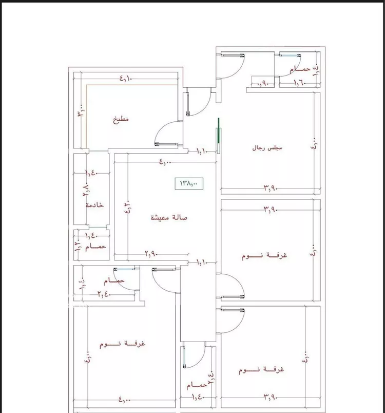 شقة للبيع في شارع عمارة اليمني, حي الفيصلية, مدينة جدة, منطقة مكة المكرمة