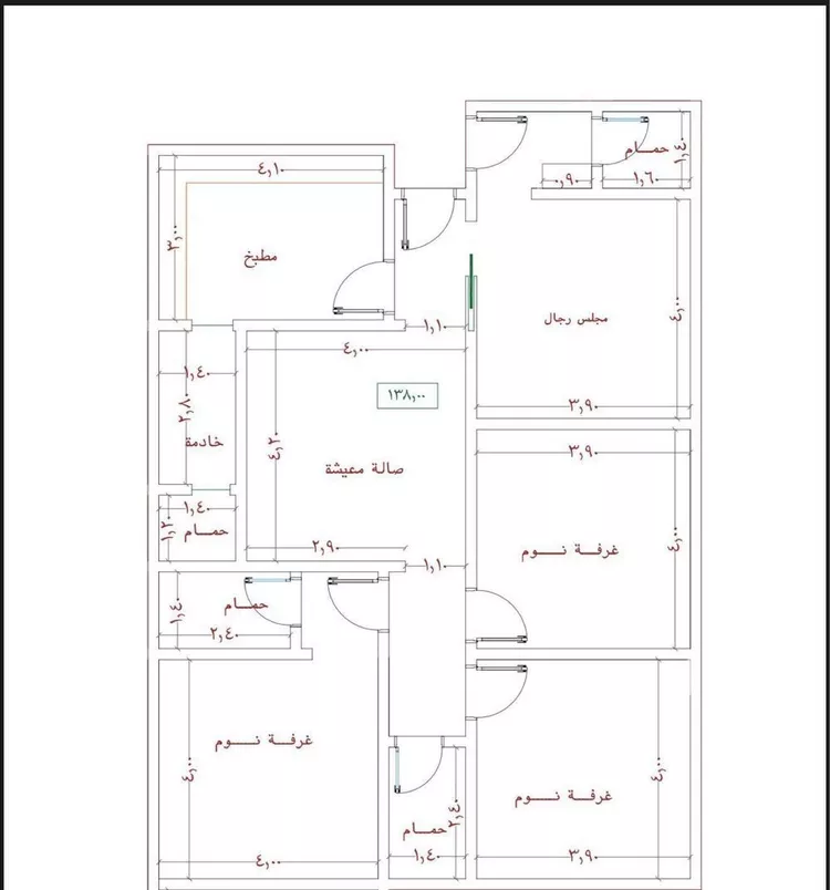 شقة للبيع في شارع عمارة اليمني, حي الفيصلية, مدينة جدة, منطقة مكة المكرمة