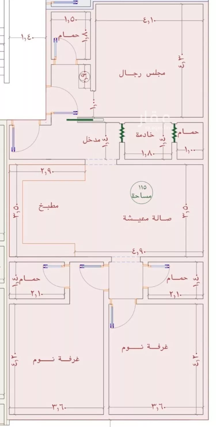شقة للبيع في شارع عبدالله ابن شريك, حي الصفاء, مدينة جدة, منطقة مكة المكرمة صورة 2