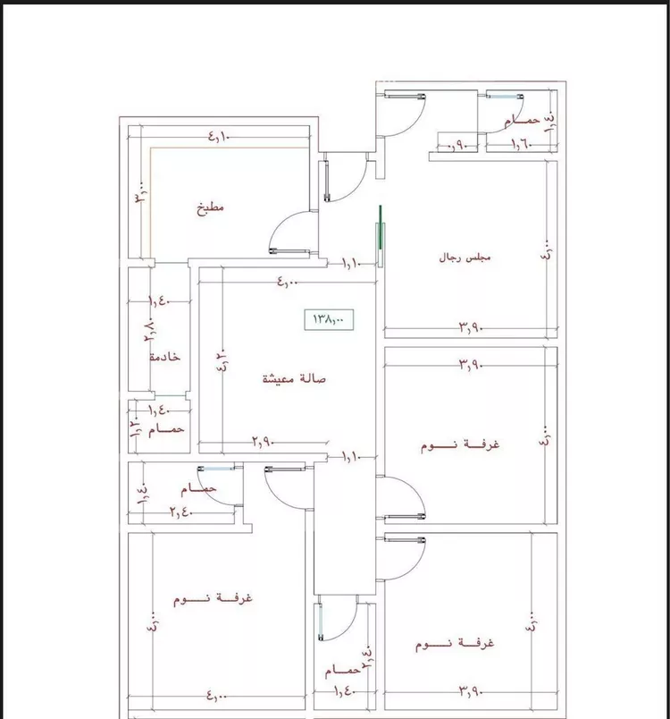 شقة للبيع في شارع عمارة اليمني, حي الفيصلية, مدينة جدة, منطقة مكة المكرمة