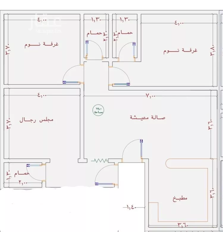 شقة للبيع في شارع سالم داغستاني, حي الصفاء, مدينة جدة, منطقة مكة المكرمة صورة 2