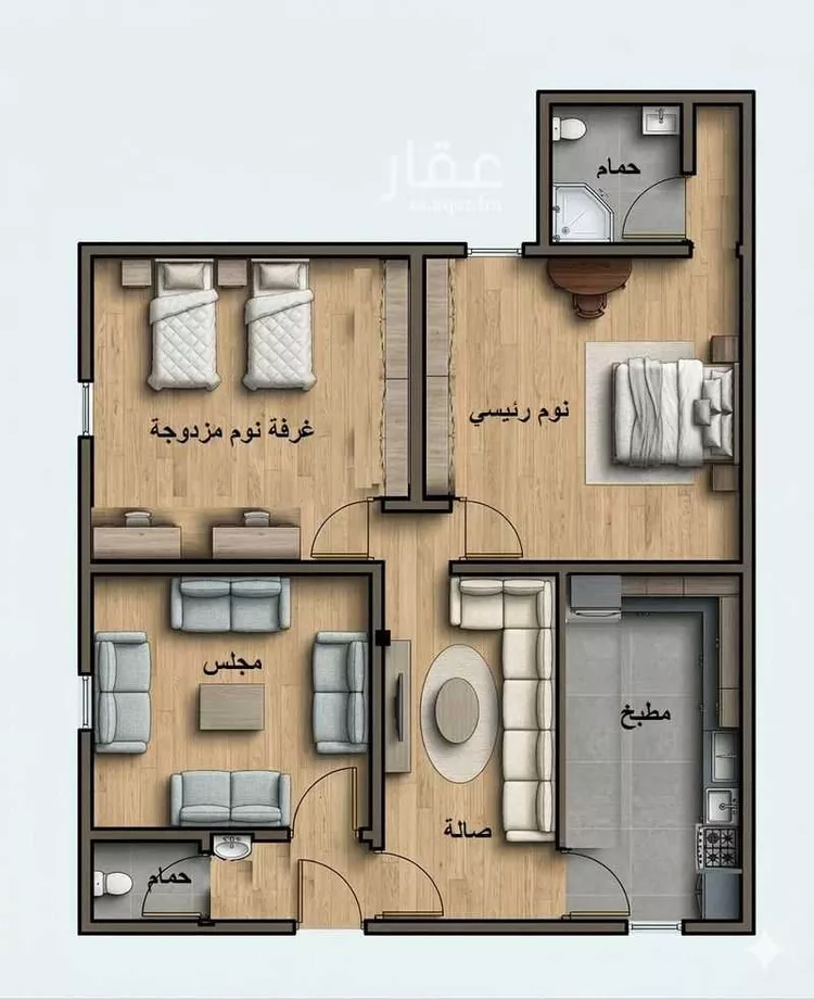 شقة للإيجار في شارع عبدالله ابن كثير, حي شظاة, مدينة المدينة المنورة, منطقة المدينة المنورة