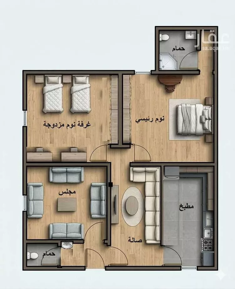 شقة للإيجار في شارع عبدالله ابن كثير, حي شظاة, مدينة المدينة المنورة, منطقة المدينة المنورة