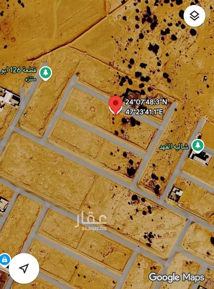 أرض للبيع في شارع أبي البركات الأنصاري, حي اليرموك, مدينة الخرج, منطقة الرياض