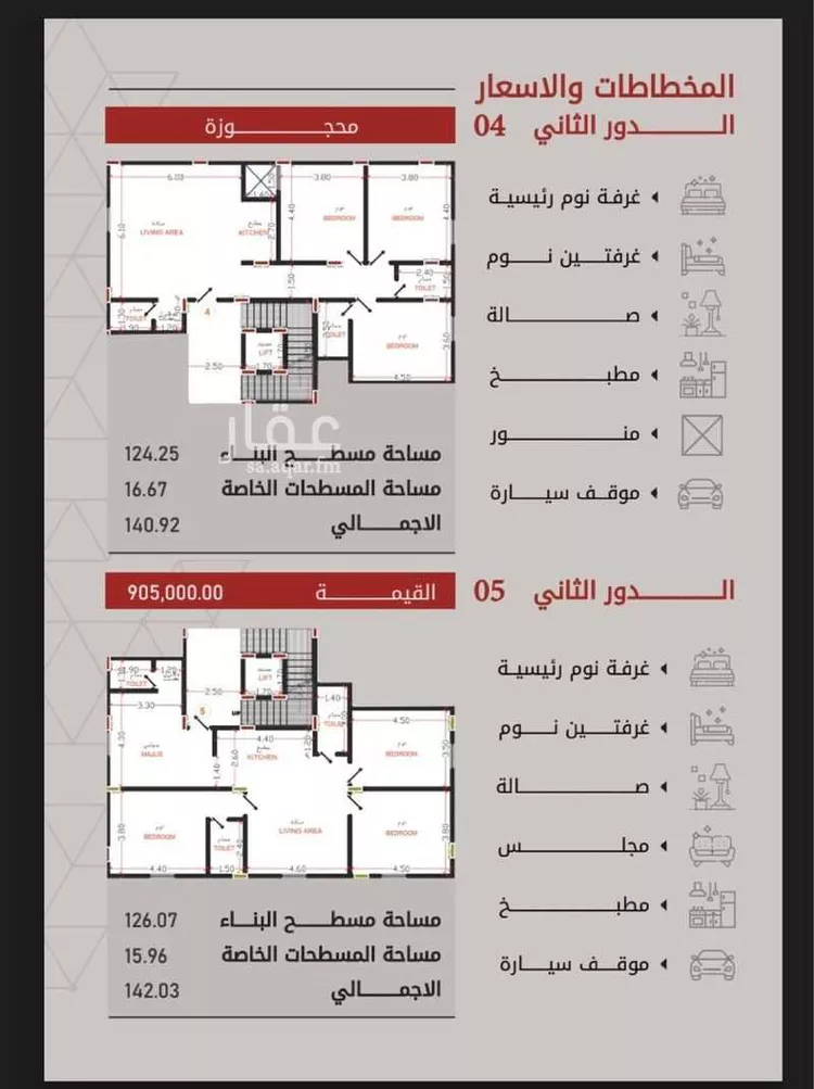 شقة للبيع في شارع الحويس, حي المنار, مدينة الرياض, منطقة الرياض صورة 4