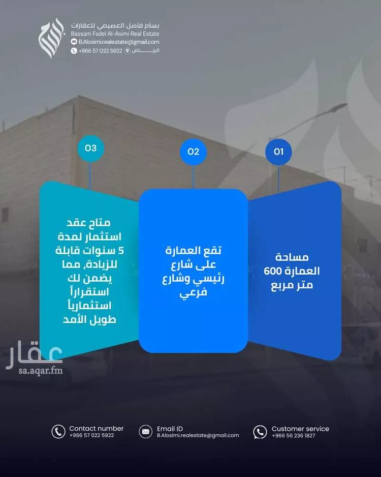 عمارة للإيجار في شارع عبدالواحد المراكشي, حي البديعة, مدينة الرياض, منطقة الرياض صورة 5