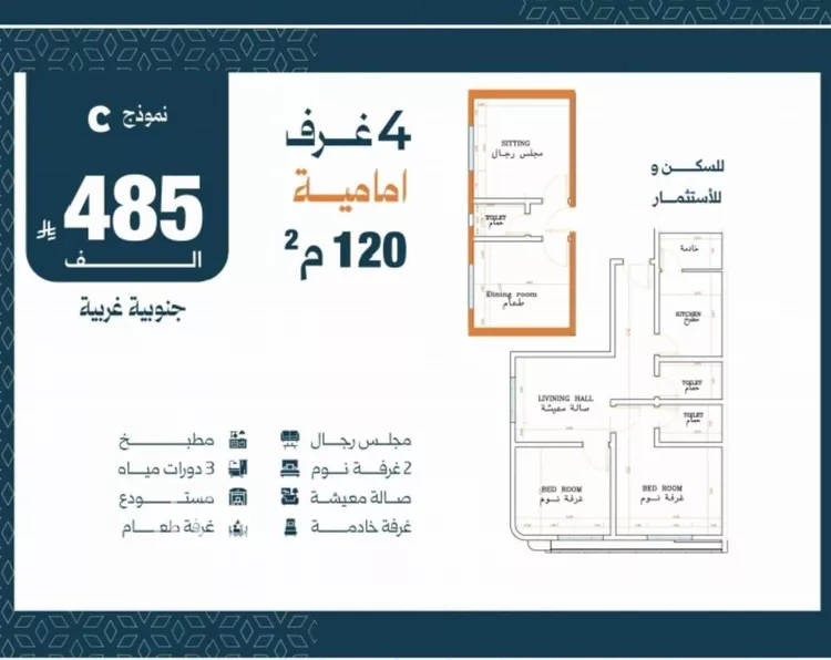 شقة للبيع في شارع الاعظمي, حي الصفاء, مدينة جدة, منطقة مكة المكرمة