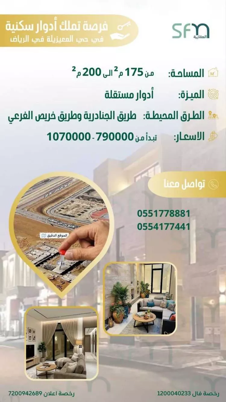 Floor for Sale in Riyadh Al Maizilah صورة 2