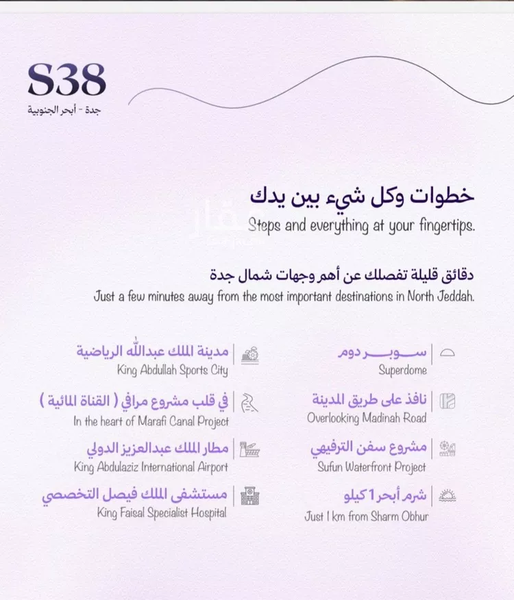 شقة للبيع في حي أبحر الجنوبية, مدينة جدة, منطقة مكة المكرمة صورة 3