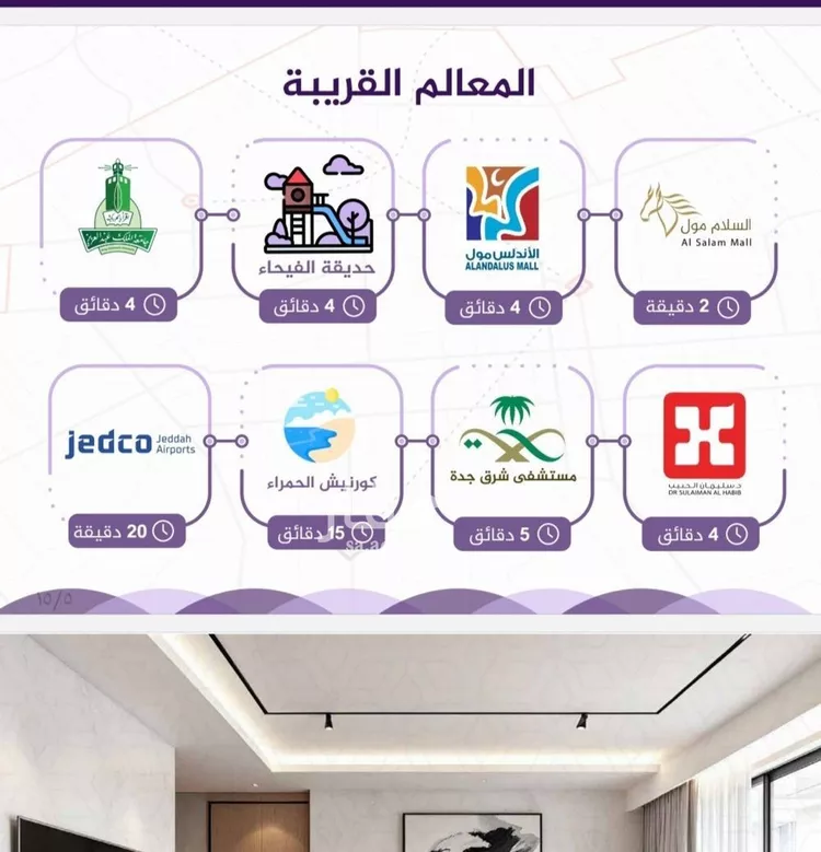 شقة للبيع في شارع احمد بن عيسى الرومي, حي الفيحاء, مدينة جدة, منطقة مكة المكرمة صورة 3