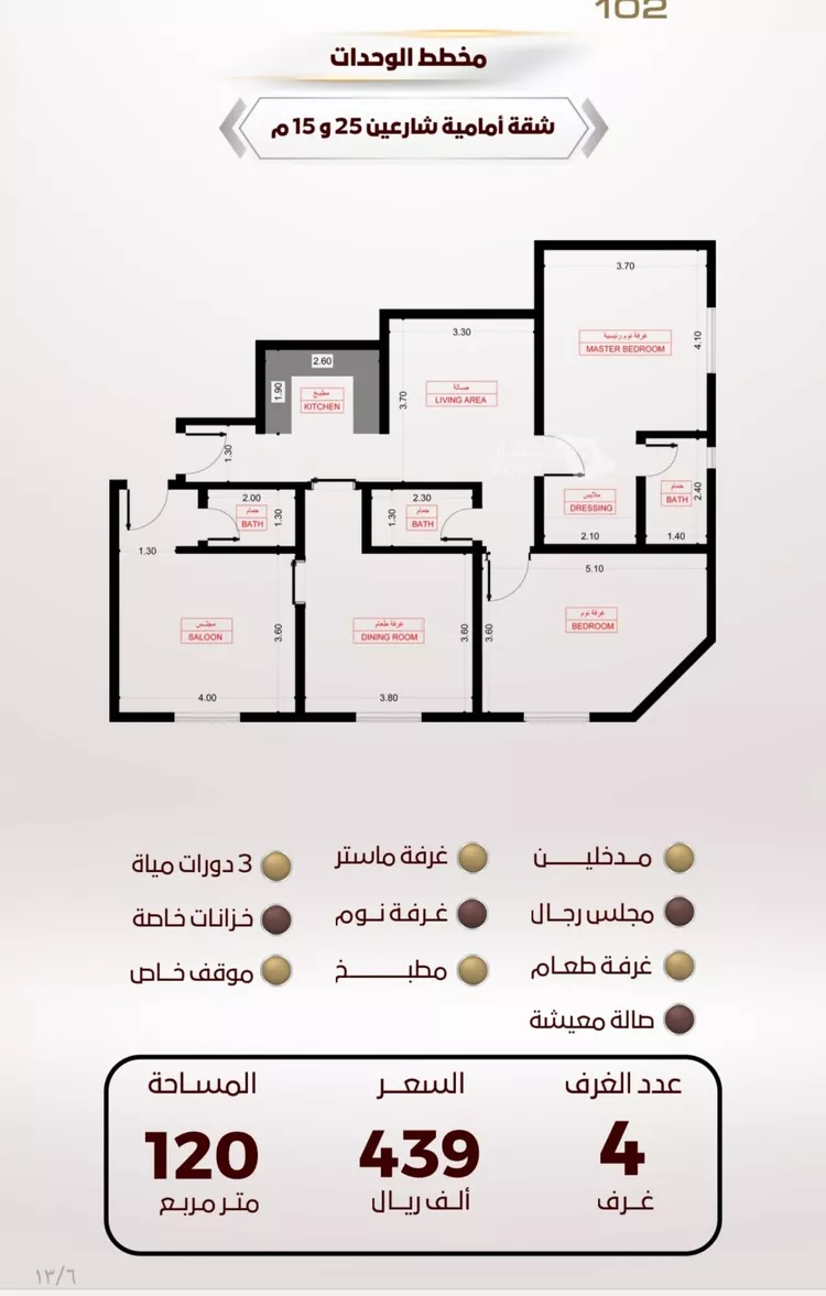 شقة للبيع في شارع الربيع ابن مالك, حي الواحة, مدينة جدة, منطقة مكة المكرمة صورة 2