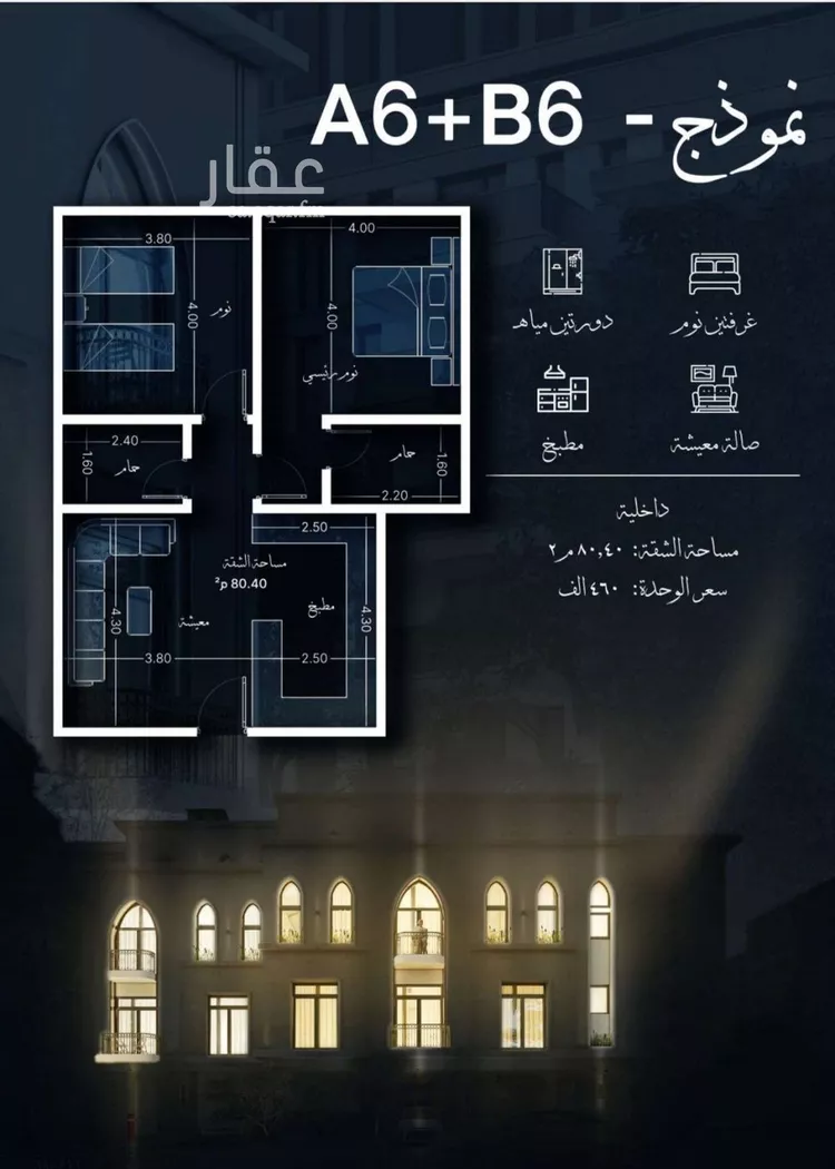 شقة للبيع في شارع احمد الغزاوى, حي الحمراء, مدينة جدة, منطقة مكة المكرمة صورة 2