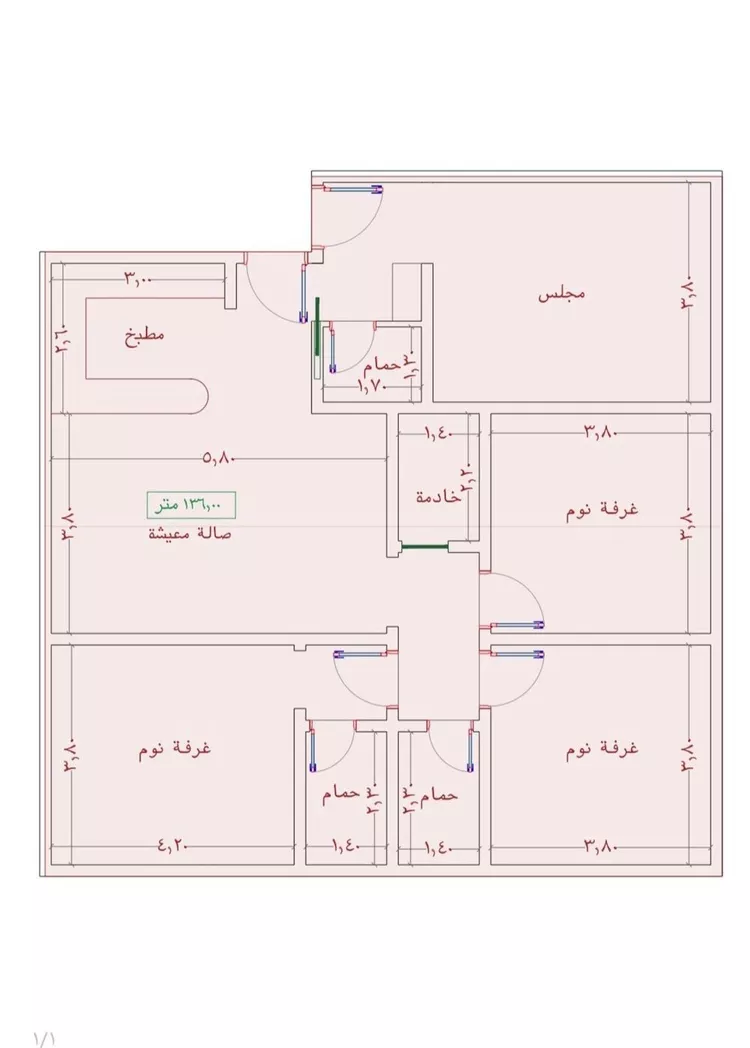شقة للبيع في شارع السامر, حي الواحة, مدينة جدة, منطقة مكة المكرمة صورة 2