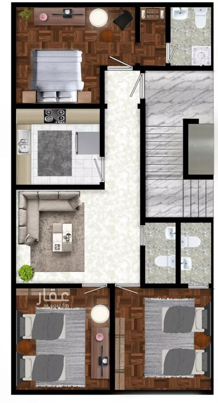 شقة للبيع في شارع ابن عباس, حي الشرفية, مدينة جدة, منطقة مكة المكرمة صورة 4