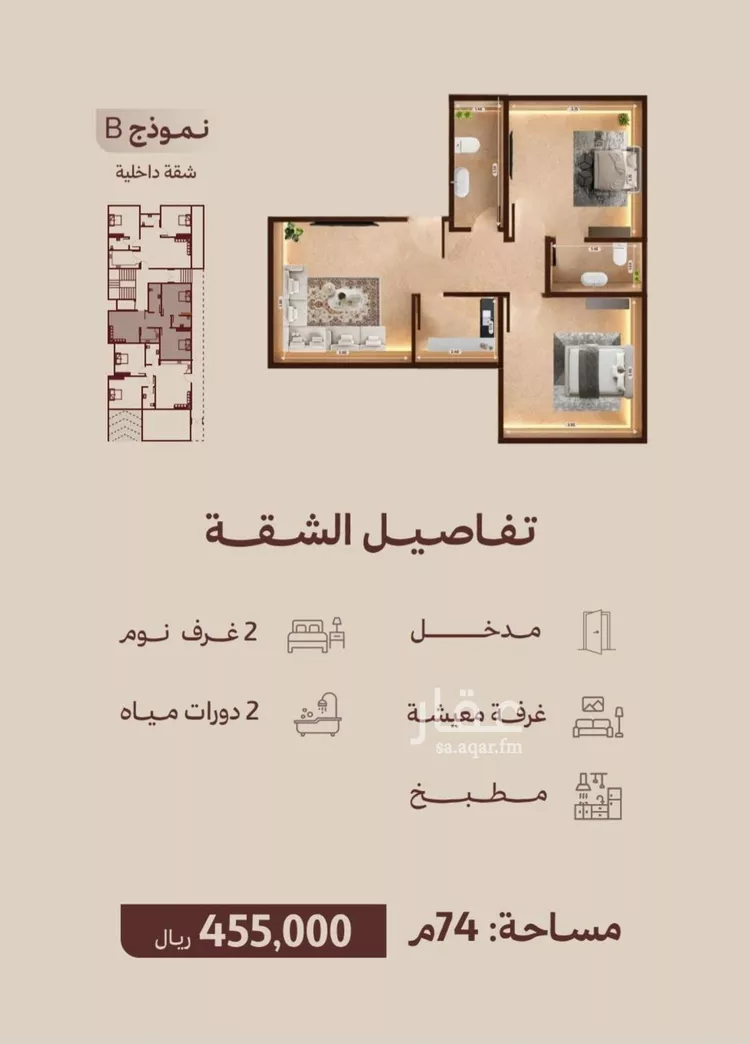 شقة للبيع في شارع أبناء الايمان, حي النهضة, مدينة جدة, منطقة مكة المكرمة صورة 3