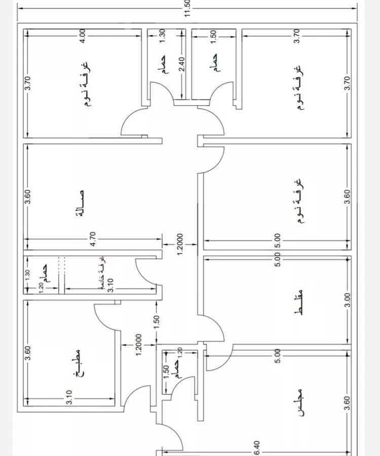 شقة للبيع في شارع عين ابن فهير, حي النزهة, مدينة جدة, منطقة مكة المكرمة صورة 2