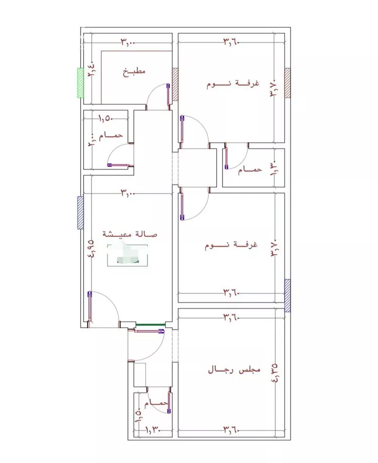 شقة للبيع في شارع ظيبان بن عماره, حي النزهة, مدينة جدة, منطقة مكة المكرمة صورة 2
