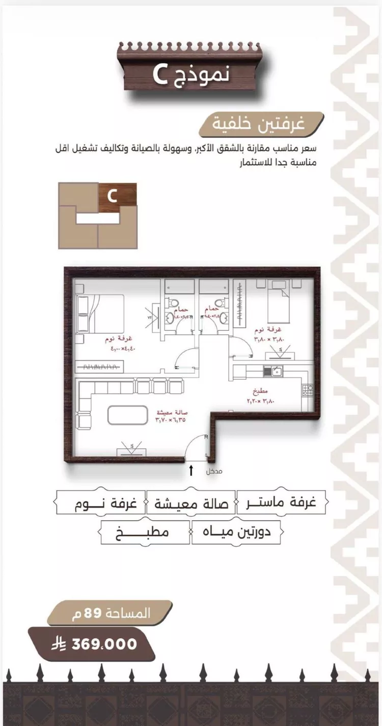 شقة للبيع في شارع اسيد بن الاخنس, حي النعيم, مدينة جدة, منطقة مكة المكرمة