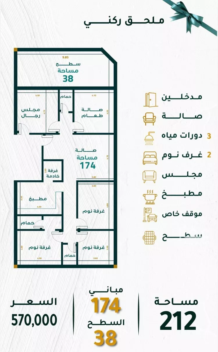 شقة للبيع في شارع الزهره, حي مشرفة, مدينة جدة, منطقة مكة المكرمة