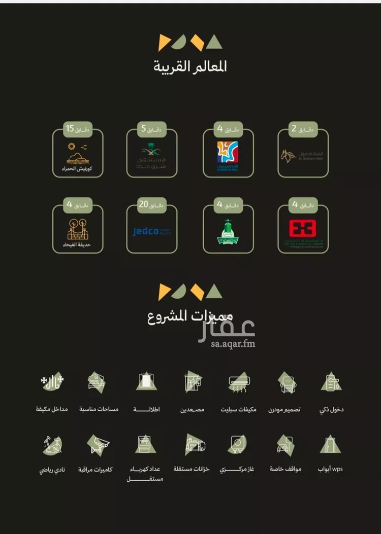 شقة للبيع في شارع احمد بن عيسى الرومي, حي الفيحاء, مدينة جدة, منطقة مكة المكرمة صورة 2