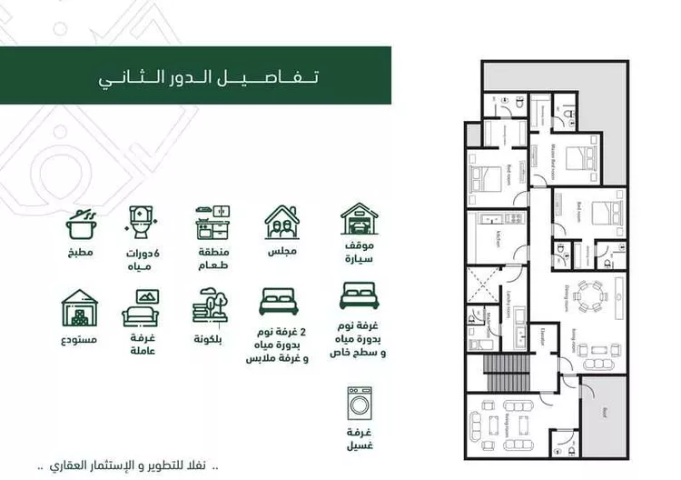 دور للبيع في شارع وادي زيمر ، حي الاندلس ، الرياض ، منطقة الرياض صورة 2