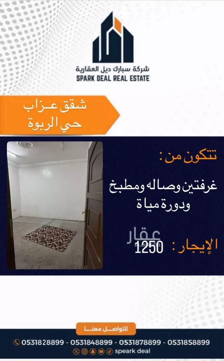 عمارة للإيجار في شارع الامير عبدالمجيد ابن عبدالعزيز, حي الريان, مدينة عرعر, منطقة الحدود الشماليه صورة 3