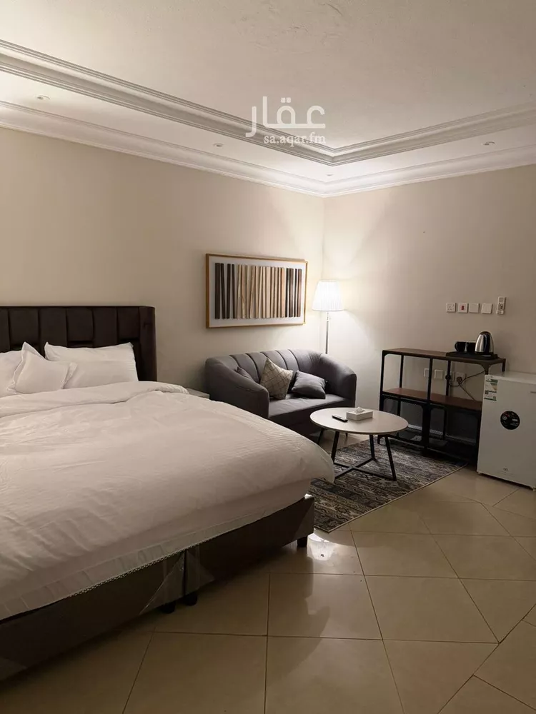 استديو مفروش للحجز في شارع عبدالله بن سيف ، حي العقيق ، الرياض ، منطقة الرياض