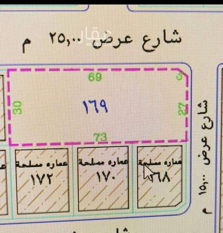 أرض للبيع في حي النزهة, مدينة بيشة, منطقة عسير صورة 2
