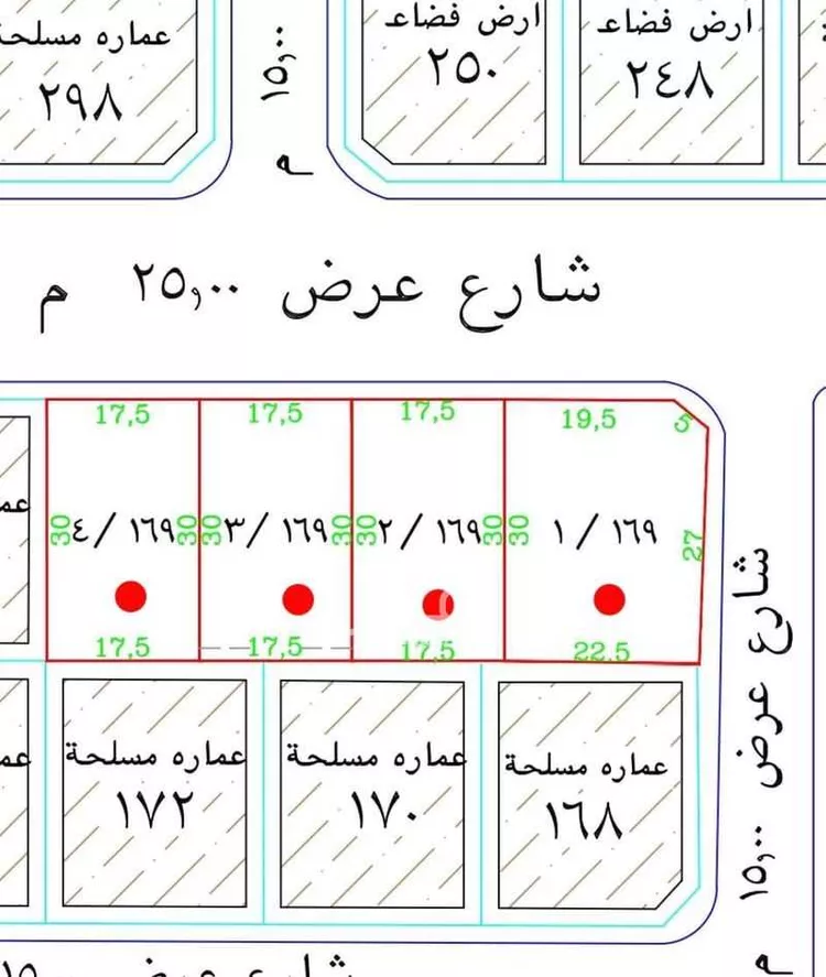 أرض للبيع في حي النزهة, مدينة بيشة, منطقة عسير صورة 4