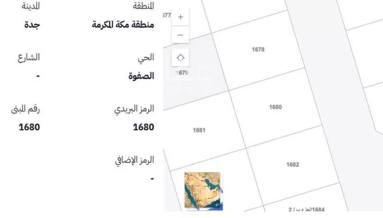 أرض للبيع في حي الصفوة, مدينة جدة, منطقة مكة المكرمة
