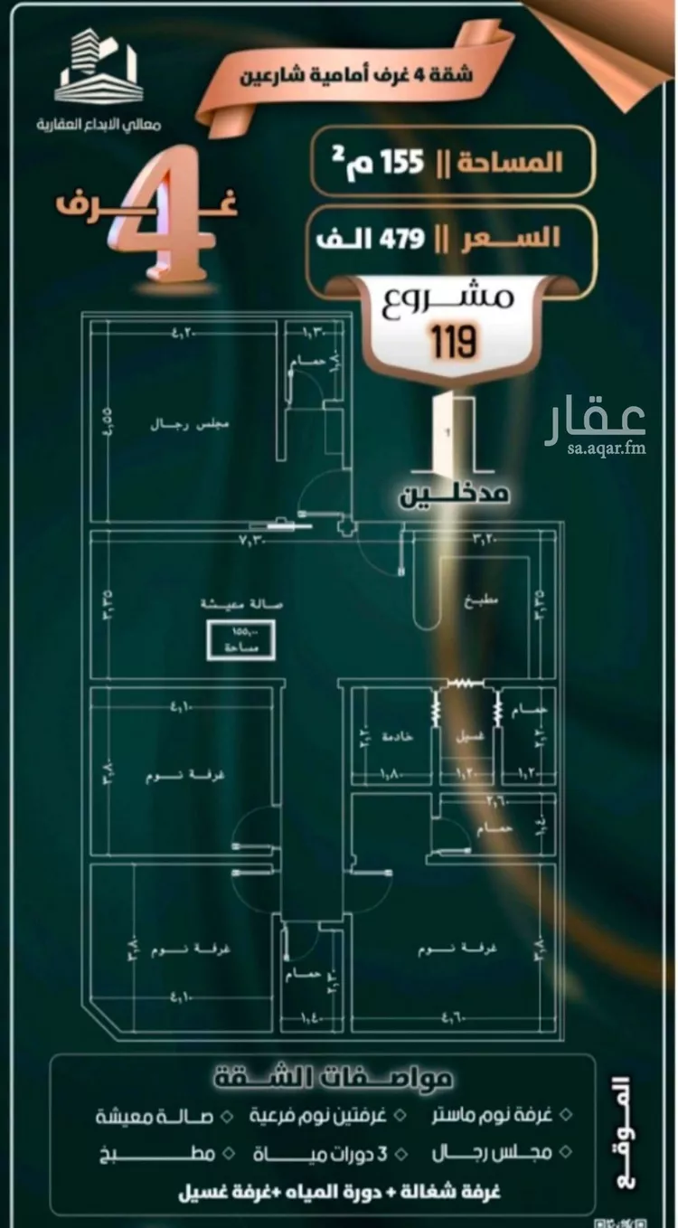 شقة للبيع في شارع إبن ثابت, حي الصفاء, مدينة جدة, منطقة مكة المكرمة