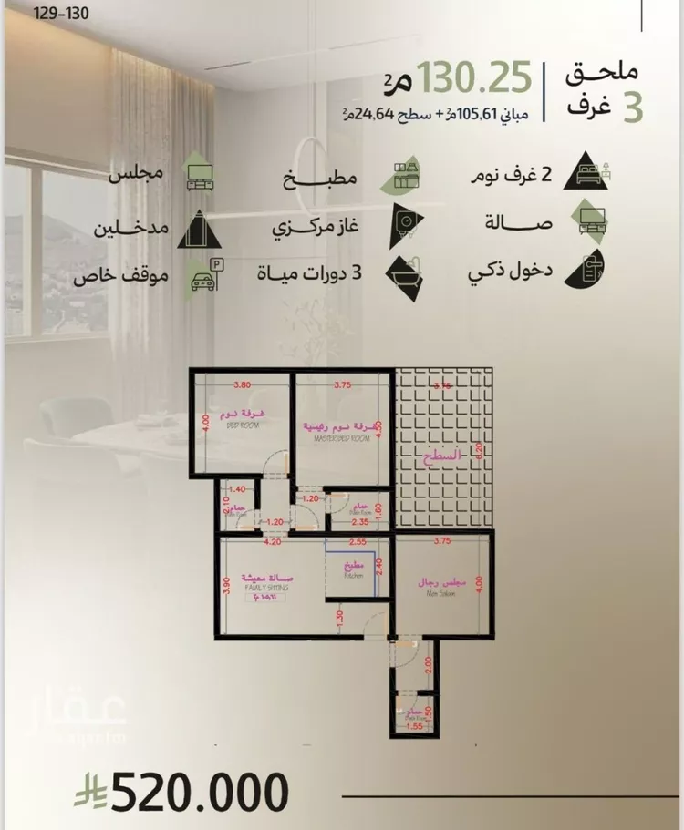 شقة للبيع في شارع إبن الأهشم, حي أبحر الجنوبية, مدينة جدة, منطقة مكة المكرمة صورة 3