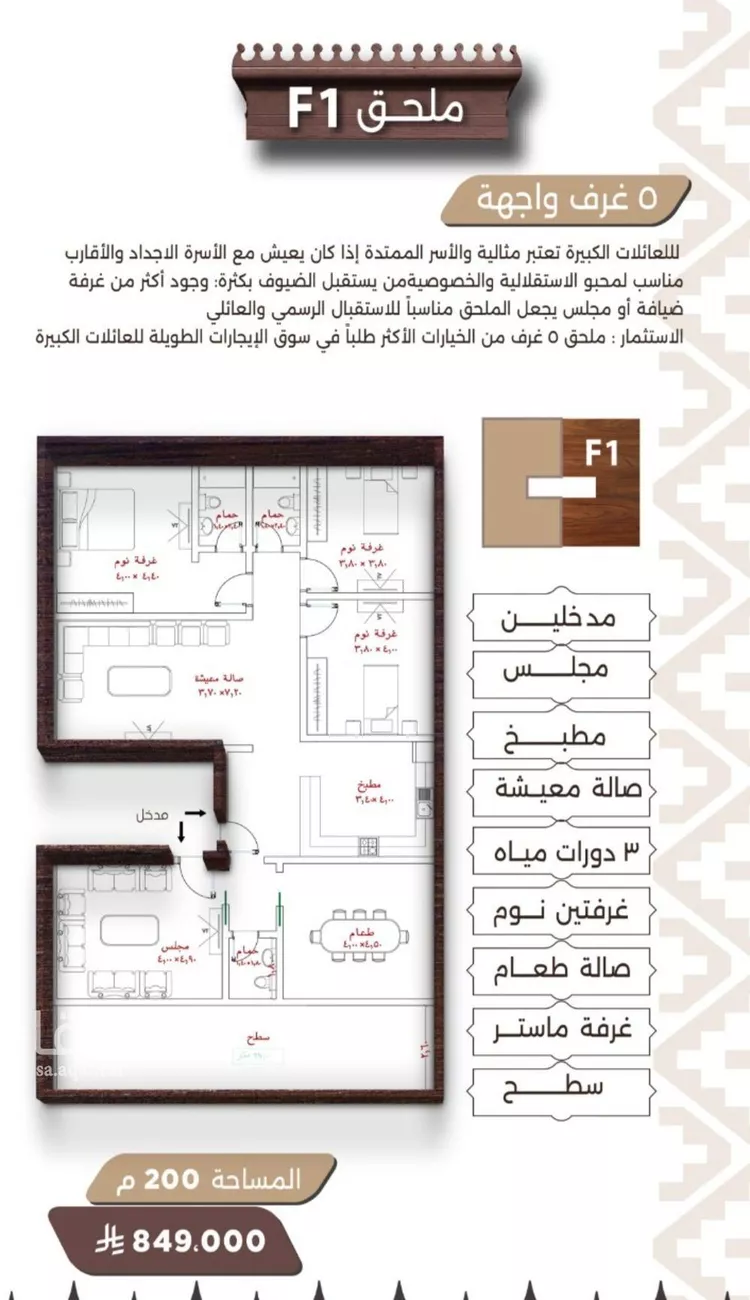 شقة للبيع في شارع اسيد بن الاخنس, حي النعيم, مدينة جدة, منطقة مكة المكرمة صورة 2