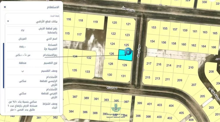 أرض للبيع في شارع عميرة بن مالك, حي المرجان, مدينة الخبر, المنطقة الشرقية صورة 2
