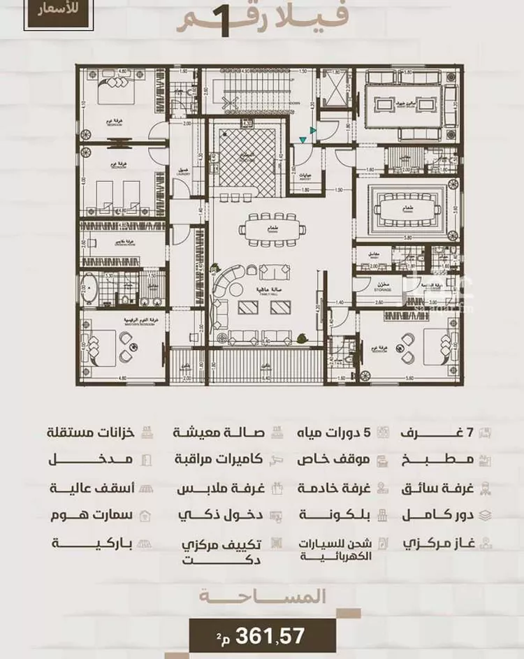 دور للبيع في شارع محي الدين ناظر, حي الحمراء, مدينة جدة, منطقة مكة المكرمة صورة 3