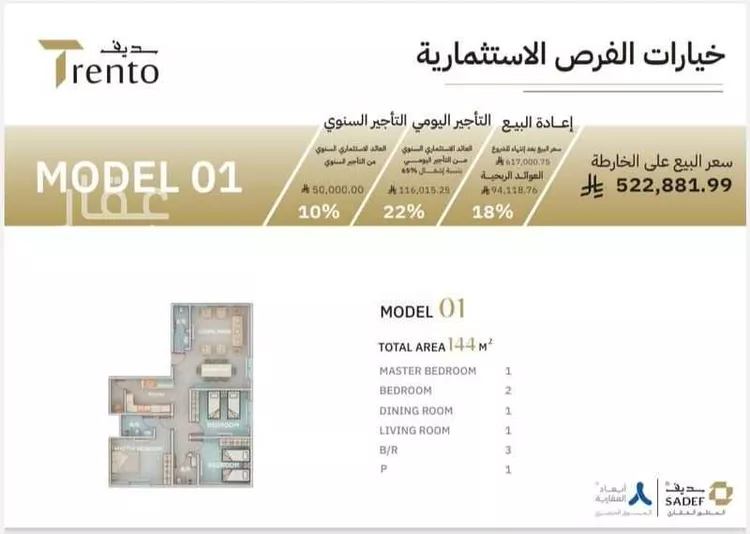 شقة للبيع في شارع حوثره العصري, حي النزهة, مدينة جدة, منطقة مكة المكرمة صورة 3