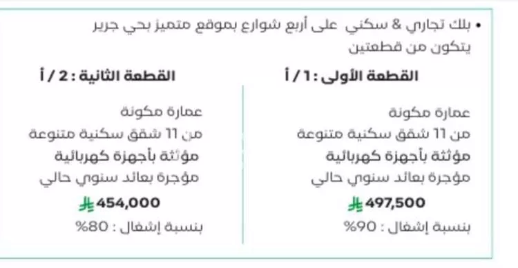 عمارة للبيع في شارع عبدالرحمن الجيلي, حي جرير, مدينة الرياض, منطقة الرياض صورة 2