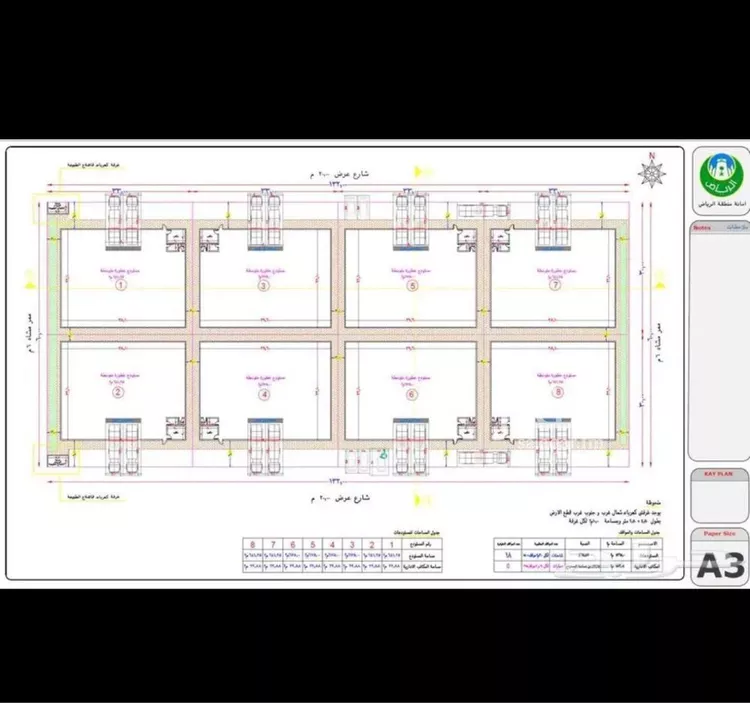 أرض للإيجار في شارع الحردة, حي المشاعل, مدينة الرياض, منطقة الرياض صورة 4