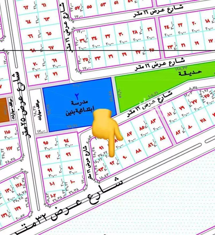 أرض للبيع في شارع خالد ابن محمد, حي (حي رقم (6, مدينة الليث, منطقة مكة المكرمة صورة 2