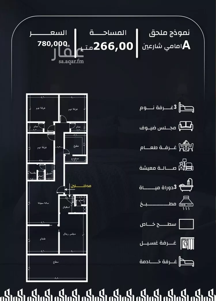 شقة للبيع في شارع عيسى الجرشي, حي الريان, مدينة جدة, منطقة مكة المكرمة صورة 3