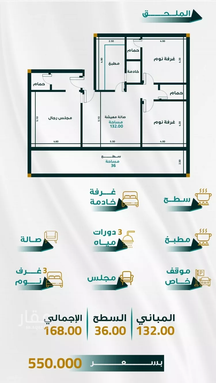شقة للبيع في حي الفيحاء, مدينة جدة, منطقة مكة المكرمة 1 صورة