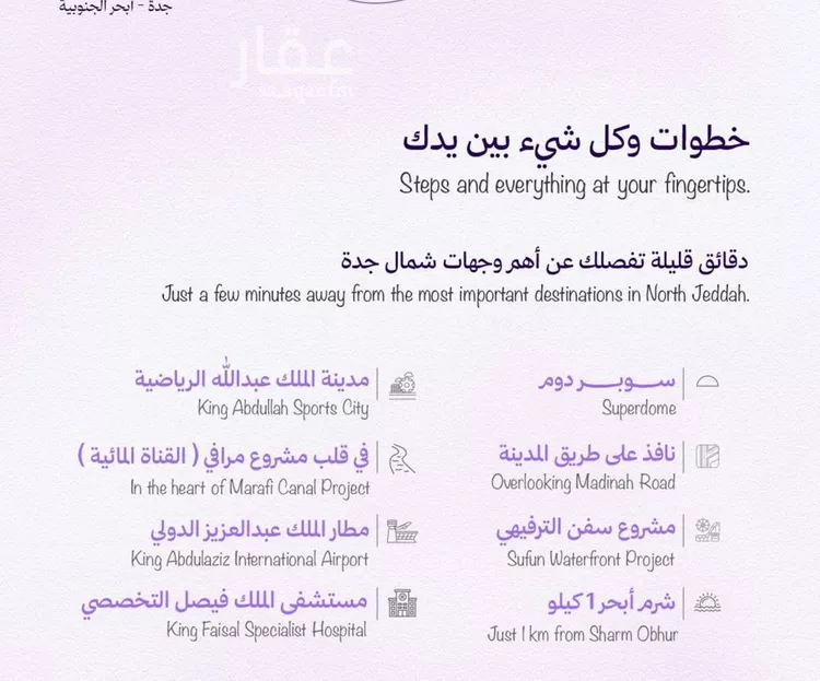 شقة للبيع في حي أبحر الجنوبية, مدينة جدة, منطقة مكة المكرمة صورة 2