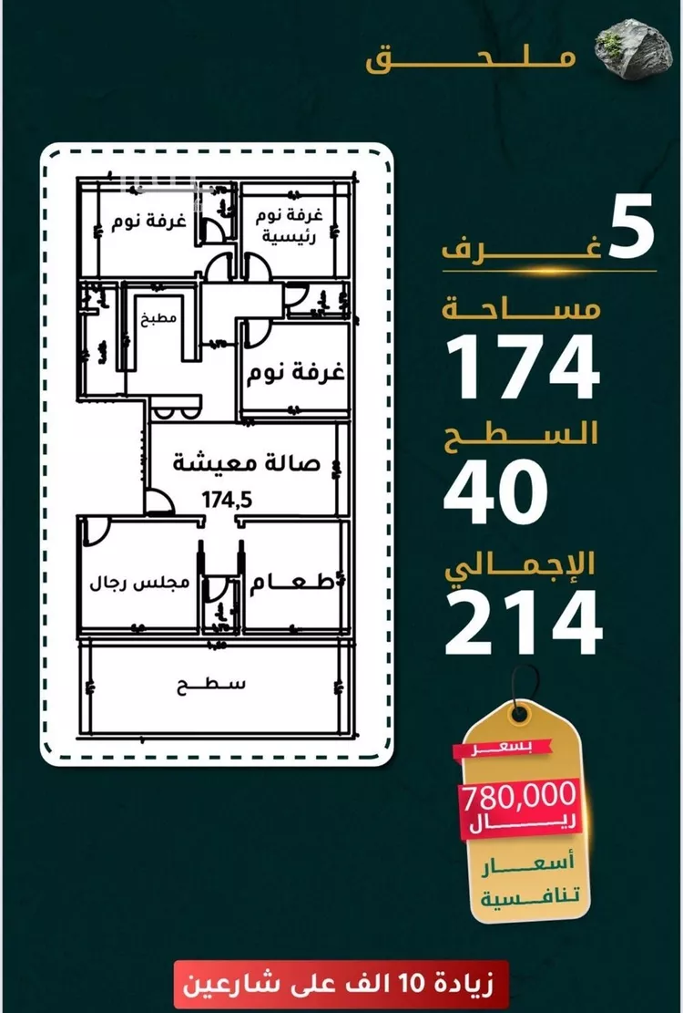 شقة للبيع في شارع يونس سلامه, حي الروضة, مدينة جدة, منطقة مكة المكرمة