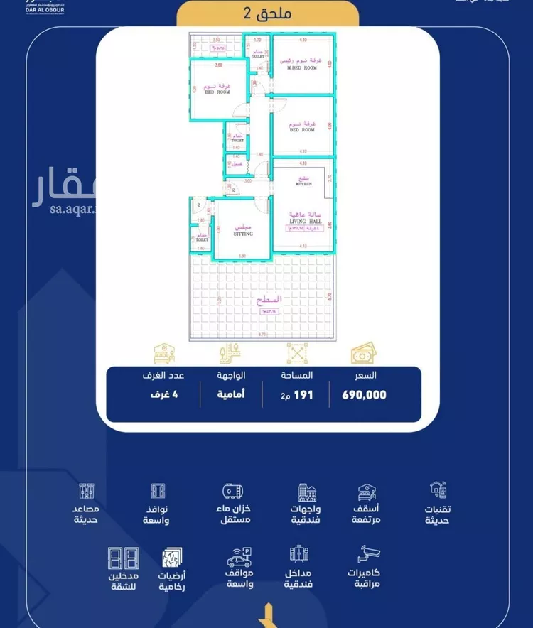 Apartment for Sale in Jeddah As Safaa