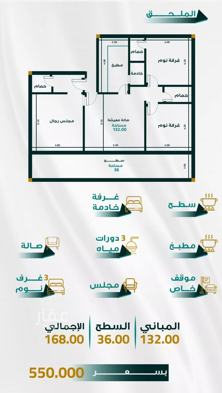 شقة للبيع في حي الفيحاء, مدينة جدة, منطقة مكة المكرمة 1 صورة