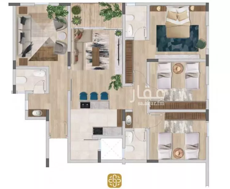 شقة للإيجار في شارع عبدالحي أبي خضير, حي القيروان, مدينة الرياض, منطقة الرياض صورة 2