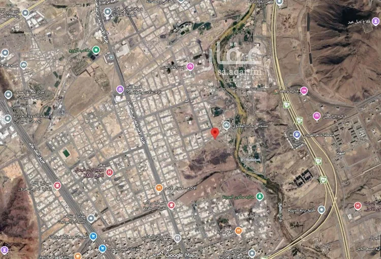 أرض للبيع في شارع احمد بن محمود بن ابراهيم بن نبهان, حي أبوكبير, مدينة المدينة المنورة, منطقة المدينة المنورة